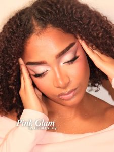 pink glam🌸🎀✨model @n y l e n i #pinkglam #pinklook #pinkeyeshadow #miamimakeupartist #miamima